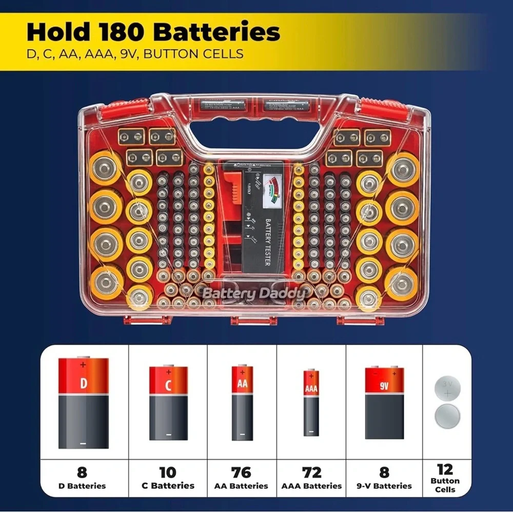 Battery Daddy Red Storage System - Picture 2 of 7